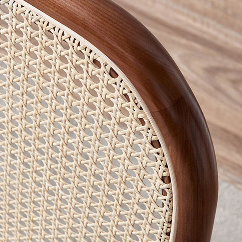 Sedie da pranzo tradizionali senza braccia sedia in legno massiccio set per la casa