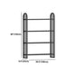 Modern Style Metal Bookshelf Vertical Open Shelf Bookcase for Home Clearhalo 'Bookcases' 'furn' 'furn_bookcases' 'Furniture' 'furniture_bookcases' 'kitchen' 'kitchen_bookcases' 'Living Room Furniture' 'Office Furniture' 1200x1200_2bdebbfc-9b17-48d1-9606-a3d3ed12e2df