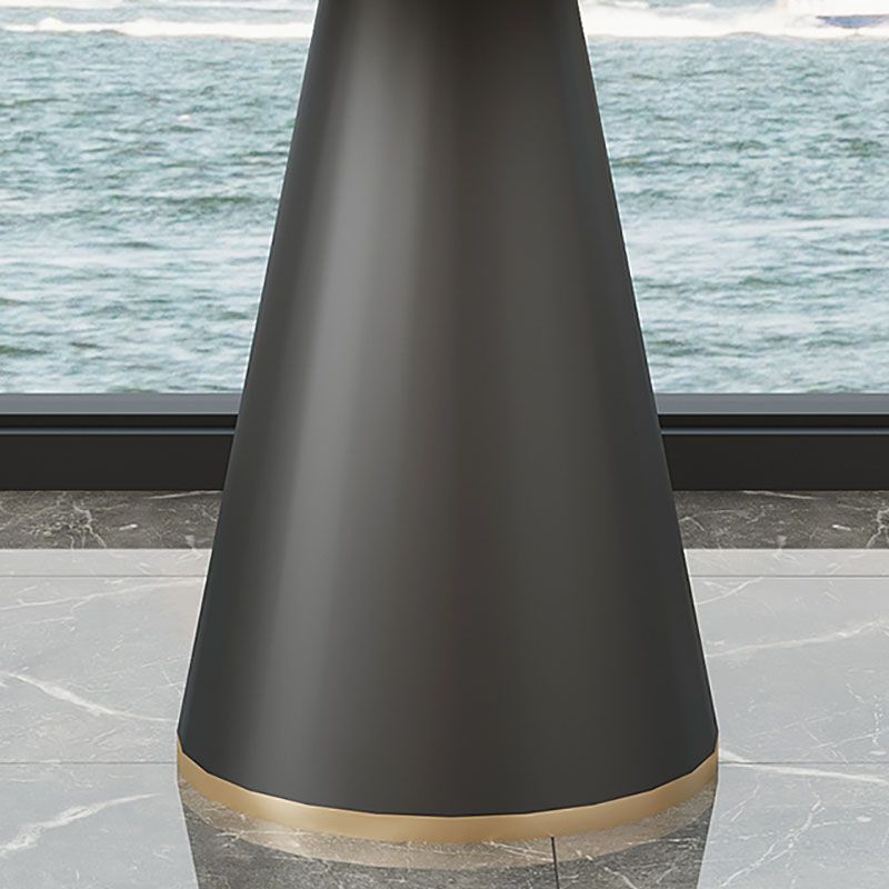 Modern Style Dining Table White Top Sintered Stone Table for Dining Room Clearhalo 'Dining Tables & Seating' 'Dining Tables' 'dining_table' 'furn' 'furn_dining_table' 'Furniture' 'Kitchen & Dining Furniture' 1200x1200_2bdff2a0-3dba-4367-bc81-44b4ff6f64c2