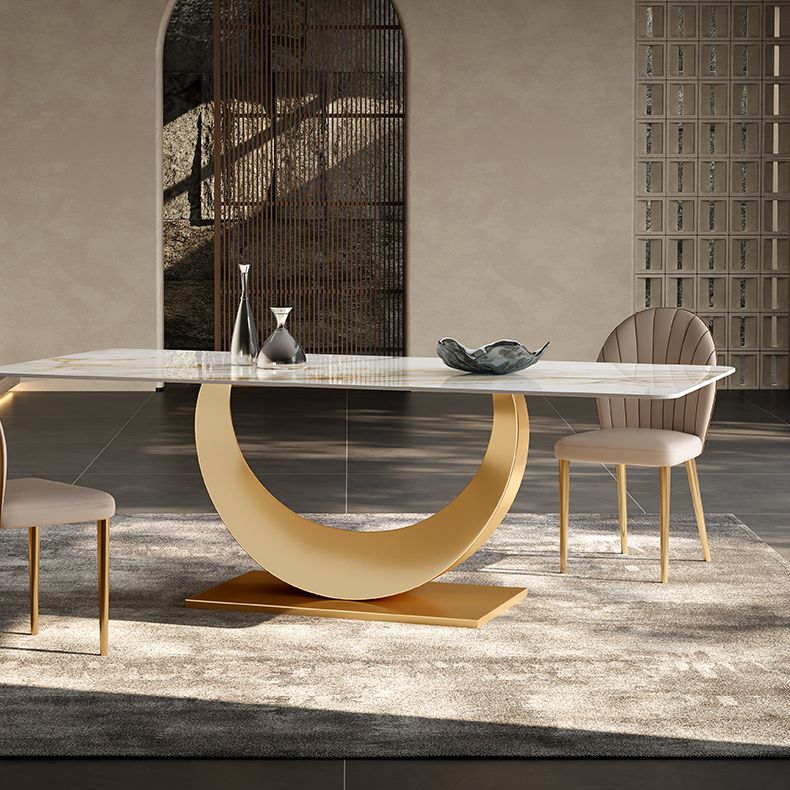 Glam 1/3/4/5/7 Pieces Dining Set Sintered Stone Dining Table Set Clearhalo 'Dining Room Sets' 'Dining Tables & Seating' 'dining_room_set' 'furn' 'furn_dining_room_set' 'Furniture' 'furniture_dining_room_set' 'Kitchen & Dining Furniture' 1200x1200_2be2249f-3e8f-4eee-95f2-72cb69a2db3b