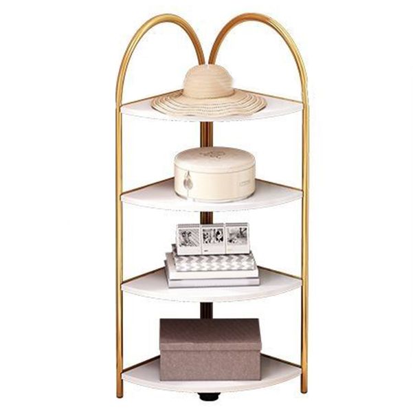 Modern Metal Shelf Bookcase Open Shelf Book Shelf for Living Room Clearhalo 'Bookcases' 'furn' 'furn_bookcases' 'Furniture' 'Office Furniture' 1200x1200_2be42db3-c090-438a-aefd-d6db2d545bca