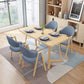 Fixed Contemporary Solid Wood Dining Room Set with Rectangle Shape Dining Set for Restaurant Clearhalo 'Dining Room Sets' 'Dining Tables & Seating' 'dining_room_set' 'furn' 'furn_dining_room_set' 'Furniture' 'furniture_dining_room_set' 'Kitchen & Dining Furniture' 'kitchen&dining_furn' 'kitchen' 1200x1200_2be87454-3f49-4201-8933-a987ff22df62