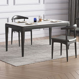 Stone Dining Site Table Midcentury Style Rectangle Dining Table for Kitchen Home Clearhalo ' dining_table' 'Dining Tables & Seating' 'Dining Tables' 'furn' 'furn_dining_table' 'Furniture' 'furniture_dining_table' 'Kitchen & Dining Furniture' 'kitchen&dining_furn' 'kitchen' 'kitchen_dining_table' 1200x1200_2be98721-08a3-41bf-8a58-3f81ad0a2d20