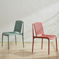 Scandinavian Stackable Armless Dining Chairs Plastic Slat Back Side Chair Clearhalo ' kitchen&dining_furn' 'Dining Chairs' 'Dining Tables & Seating' 'dining_chair' 'furn' 'furn_dining_chair' 'Furniture' 'furniture_dining_chair' 'Kitchen & Dining Furniture' 'kitchen' 1200x1200_2be98744-c9fb-4aef-aacd-9c75789df38d