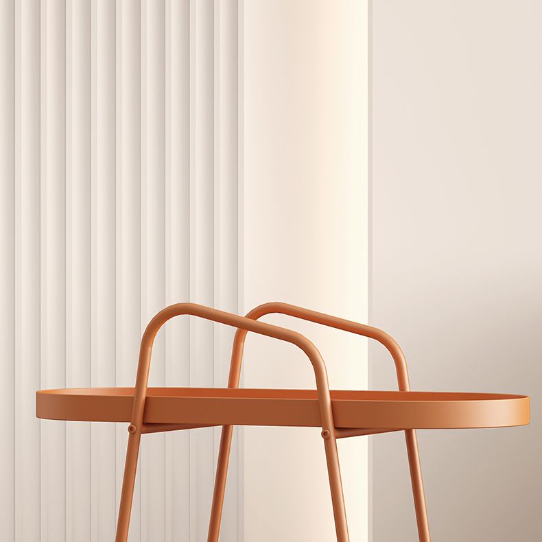 Scandinavian Iron Etagere Bookshelf with Caster Wheels,23.6"L x 11"W x 25.2"H Clearhalo 'Bookcases' 'furn' 'furn_bookcases' 'Furniture' 'furniture_bookcases' 'Office Furniture' 1200x1200_2beb7665-cd92-473b-9123-3cb428ed9d6b