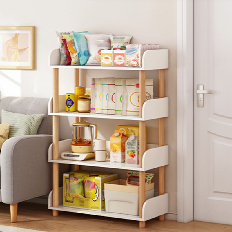 Scandinavische standaard boekenplank Open Back Engineered Wood Bookcast