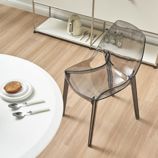 Esszimmer Moderne Plastik Armless Parsons Ess -Seitenstuhl