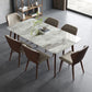Sintered Stone Dining Table Mid-Century Style 4 Legs Rectangle Table for Dining Room Clearhalo ' dining_table' 'Dining Tables & Seating' 'Dining Tables' 'furn' 'furn_dining_table' 'Furniture' 'furniture_dining_table' 'Kitchen & Dining Furniture' 'kitchen&dining_furn' 'kitchen' 'kitchen_dining_table' 1200x1200_2bf08eb7-b3b2-432b-87a3-741a939435d5