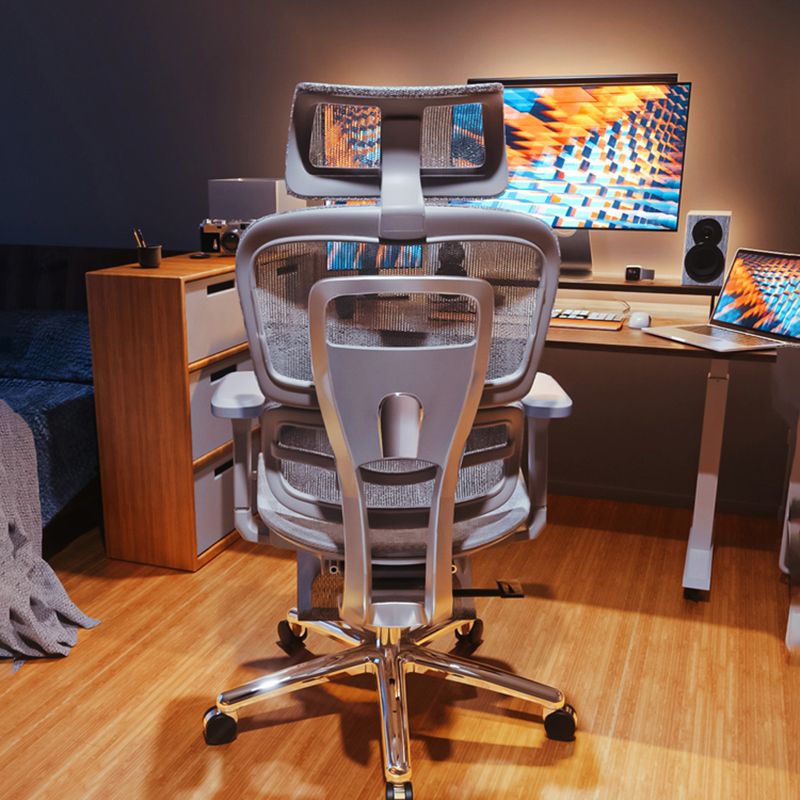 Chaise de bureau à glissement moderne chaise de bureau de hauteur de siège réglable avec dos respirant