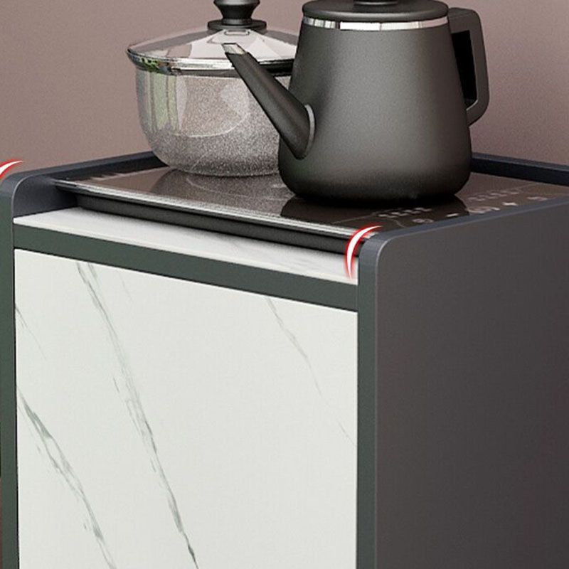 Matte Finish Indoor Dining Server Modern Sideboard for Dining Room Clearhalo 'buffet_sideboard' 'Buffets & Sideboards' 'furn' 'furn_buffet_sideboard' 'Furniture' 'Kitchen & Dining Furniture' 1200x1200_2bf5b1ab-4296-4cec-b22a-18c03b8d7852