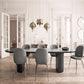Oval Double Pedestal Modern Dining Table Fixed Table with Solid Wood Clearhalo 'Dining Tables & Seating' 'Dining Tables' 'dining_table' 'furn' 'furn_dining_table' 'Furniture' 'furniture_dining_table' 'Kitchen & Dining Furniture' 'kitchen' 'kitchen_dining_table' 1200x1200_2bf7dbbf-8ad0-4cc7-946f-726cae85e1a0