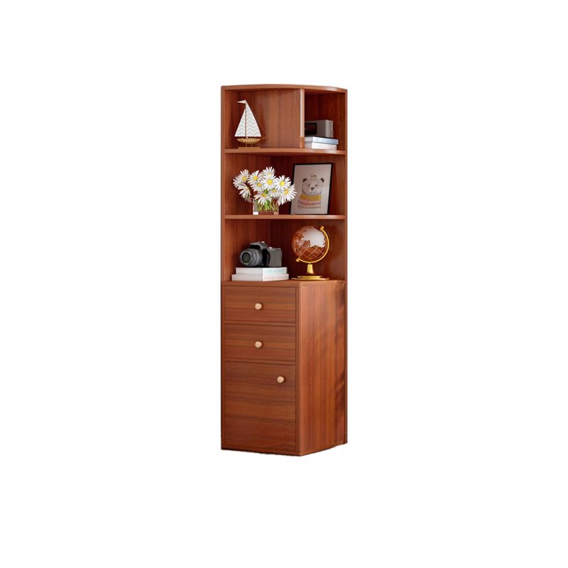 Contemporary Vertical Book Shelf Engineered Wood Closed Back Bookcase Clearhalo 'Bookcases' 'furn' 'furn_bookcases' 'Furniture' 'Office Furniture' 1200x1200_2bf92455-3658-4d56-9763-4174fab82cca
