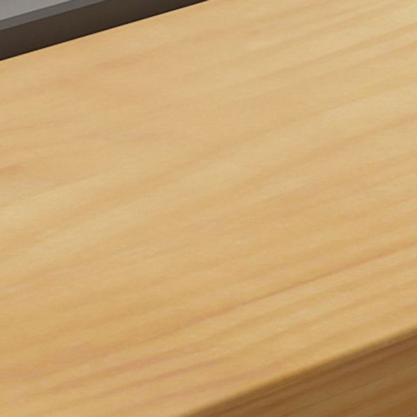 Kitchen Natural Finish Solid Wood Pub Table with Black Metal Frame Clearhalo 'Bar Furniture' 'Bar Tables' 'bar_tables' 'furn' 'furn_bar_tables' 'Furniture' 'Kitchen & Dining Furniture' 1200x1200_2bfa74ba-bf67-4627-9bae-3f1ffe30ca28