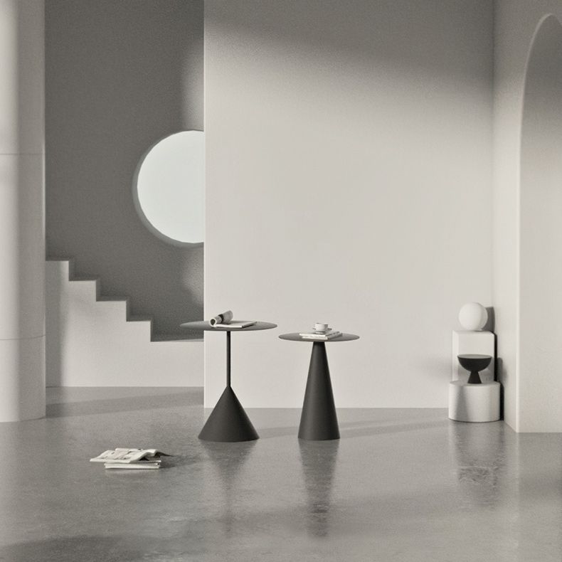 Iron 2 Piece Bunching Tables with Round Top and Pedestal Base Clearhalo 'Coffee & Accent Tables' 'Coffee Tables' 'coffee_tables' 'furn' 'furn_coffee_tables' 'Furniture' 'Living Room Furniture' 1200x1200_2bfc47b8-f302-4a5b-8d42-93b182f46a87