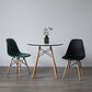 Glam Style Side Chair Set Plastic Dining Room Side Chair with Wood Legs Clearhalo ' kitchen&dining_furn' 'Dining Chairs' 'Dining Tables & Seating' 'dining_chair' 'Furniture' 'furniture_dining_chair' 'Kitchen & Dining Furniture' 'kitchen' 1200x1200_2bfd1211-23a6-4561-96df-dc4322cb6e90