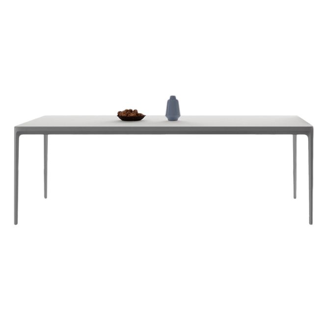 Metal Contemporary Rectangular Dining Table High Gloss White Sintered Stone Table with Metal Legs Clearhalo ' dining_table' 'Dining Tables & Seating' 'Dining Tables' 'Furniture' 'furniture_dining_table' 'Kitchen & Dining Furniture' 'kitchen&dining_furn' 'kitchen' 'kitchen_dining_table' 1200x1200_2c009be9-9411-4e2f-8525-5a3b9add3af3