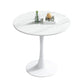 Simplicity Round Dining Room Table Sintered Stone Table with Tulip Base Clearhalo ' dining_table' 'Dining Tables & Seating' 'Dining Tables' 'furn' 'furn_dining_table' 'Furniture' 'furniture_dining_table' 'Kitchen & Dining Furniture' 'kitchen&dining_furn' 'kitchen' 'kitchen_dining_table' 1200x1200_2c03583b-c762-4688-89c0-9fbebeecf4de