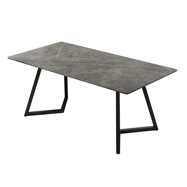 Rechteckiger Home Office Report