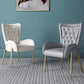 Glam Upholstered Chair Leather Arm Dining Chair with Gold Legs Clearhalo 'Dining Chairs' 'Dining Tables & Seating' 'dining_chair' 'furn' 'furn_dining_chair' 'Furniture' 'Kitchen & Dining Furniture' 1200x1200_2c0942ac-7c3d-4c58-8160-5819a181a211