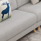 Modern Grey Fabric/Faux Leather Standard Sofa Square Arm Tufted Sofa Clearhalo 'furn' 'furn_sofas' 'Furniture' 'furniture_sofas' 'kitchen' 'kitchen_sofas' 'Living Room Furniture' 'Sofa' 'sofas' 1200x1200_2c0b5cbd-2077-400d-805c-628e48cb1728