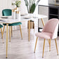 Glam Dining Side Chairs for Home Use Cushioned Armless Chair with Gold Legs Clearhalo ' kitchen&dining_furn' 'Dining Chairs' 'Dining Tables & Seating' 'dining_chair' 'furn' 'furn_dining_chair' 'Furniture' 'furniture_dining_chair' 'Kitchen & Dining Furniture' 'kitchen' 1200x1200_2c0edb38-e2e4-4c25-ac6a-de12bc787440