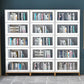 11.81"W Bookcase Glam Style Shelf Bookcase for Home and Office with Door Clearhalo 'Bookcases' 'furn' 'furn_bookcases' 'Furniture' 'furniture_bookcases' 'kitchen' 'kitchen_bookcases' 'Living Room Furniture' 'Office Furniture' 1200x1200_2c0efe6a-39da-4404-b76b-33d1dc3f755d