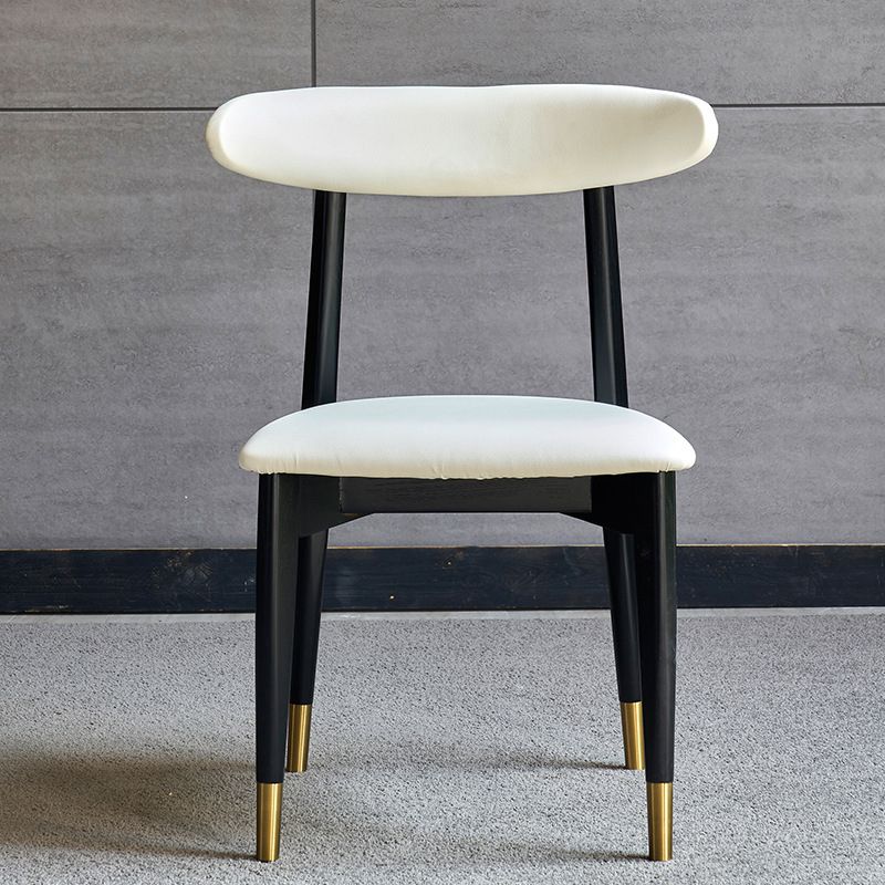 Modern Style Wooden Matte Finish Side Chair Open Back Side Chair for Dinning Room Clearhalo ' kitchen&dining_furn' 'Dining Chairs' 'Dining Tables & Seating' 'dining_chair' 'furn' 'furn_dining_chair' 'Furniture' 'furniture_dining_chair' 'Kitchen & Dining Furniture' 'kitchen' 1200x1200_2c0fcb16-e5c5-44c7-85b9-3a030dda2918