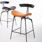 Industrial Matte Finish Leather Barstool Footrest Home Stool Clearhalo 'Bar Furniture' 'Bar Stools' 'bar_stools' 'furn' 'furn_bar_stools' 'Furniture' 'furniture_bar_stools' 'Kitchen & Dining Furniture' 1200x1200_2c1467ab-0f0e-4f0f-a93f-86fe592a6474