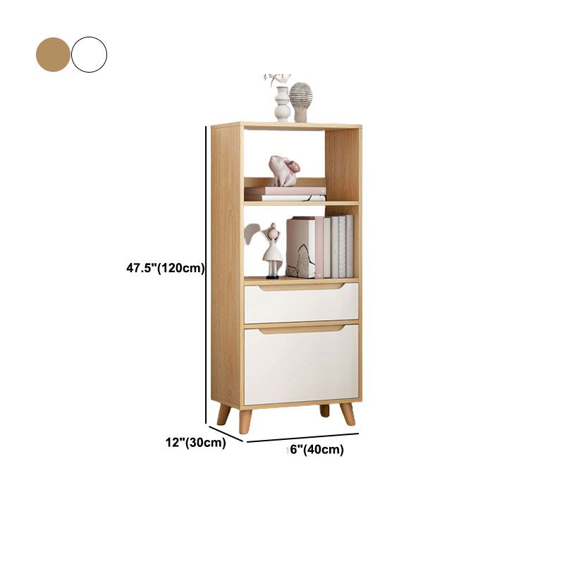 Cassa standard del rettangolo contemporaneo con ritagli di legno del cassetto