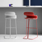 Backrest Armless Counter Stool Modern Iron Bar Stool with Plastic Cushion Clearhalo 'Bar Furniture' 'Bar Stools' 'bar_stools' 'furn' 'furn_bar_stools' 'Furniture' 'Kitchen & Dining Furniture' 1200x1200_2c186e09-99eb-4621-a96a-4c4e016a13d0