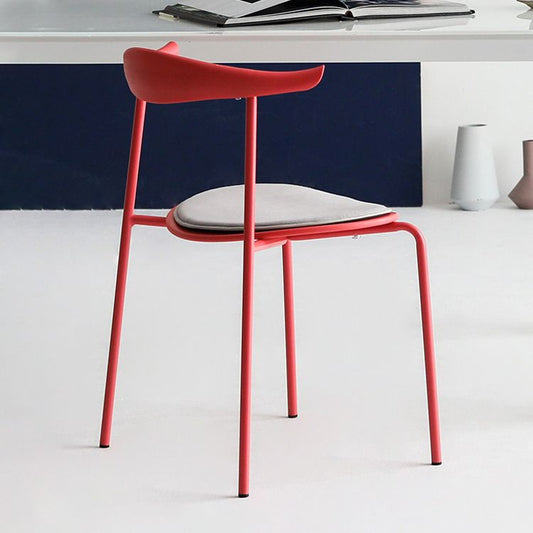 Open Back Armless Dining Chairs Industrial Side Chairs with Metal Legs Clearhalo ' kitchen&dining_furn' 'Dining Chairs' 'Dining Tables & Seating' 'dining_chair' 'furn' 'furn_dining_chair' 'Furniture' 'furniture_dining_chair' 'Kitchen & Dining Furniture' 'kitchen' 1200x1200_2c18c948-132b-4140-a918-c73bd34b9776