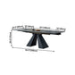 Modern Gray Dining Table Rectangle Sintered Stone Dining Table with Metal Base Clearhalo ' dining_table' 'Dining Tables & Seating' 'Dining Tables' 'furn' 'furn_dining_table' 'Furniture' 'furniture_dining_table' 'Kitchen & Dining Furniture' 'kitchen&dining_furn' 'kitchen' 'kitchen_dining_table' 1200x1200_2c1a07a0-a9b0-42f2-ae7a-d8479902633a