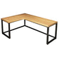 Industrial Solid Wood L-Shape Writing Desk Meeting Desk for Office Clearhalo 'furn' 'furn_office_desk' 'Furniture' 'Office Desks' 'Office Furniture' 'office_desk' 1200x1200_2c1b8513-96fb-4d86-b766-d03750dc194d