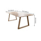 Rectangle Mid-Century Modern Table Wood Color Fixed Table with 4 Legs Clearhalo ' dining_table' 'Dining Tables & Seating' 'Dining Tables' 'furn' 'furn_dining_table' 'Furniture' 'furniture_dining_table' 'Kitchen & Dining Furniture' 'kitchen&dining_furn' 'kitchen' 'kitchen_dining_table' 1200x1200_2c1e7867-e801-49ca-a0ca-afc6453f8c0c