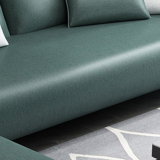 Moderni 4 cuscini posteriori sezionali con cuscino braccia per soggiorno