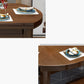 Extendable Dining Table Wood Dining Table for Kitchen Dining Room Clearhalo 'Dining Tables & Seating' 'Dining Tables' 'dining_table' 'furn' 'furn_dining_table' 'Furniture' 'Kitchen & Dining Furniture' 1200x1200_2c2409b6-1f55-41c5-b9cf-e1211490a78a