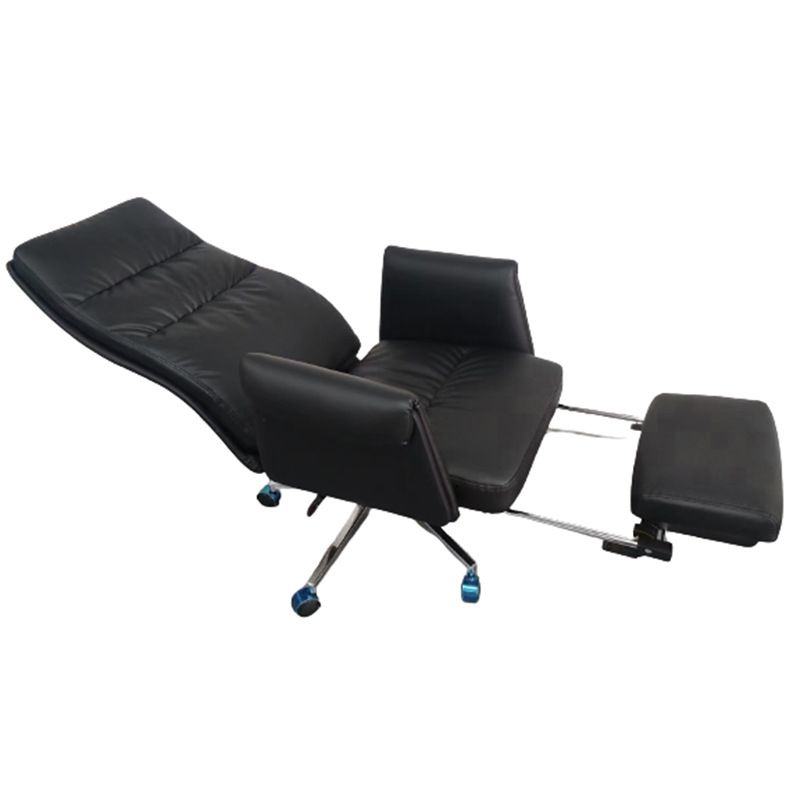 Contemporary Chair Fixed Arms Adjustable Seat Height Office Chair Clearhalo 'furn' 'furn_office_chair' 'Furniture' 'Office Chairs' 'Office Furniture' 'office_chair' 1200x1200_2c24b013-1af9-4f7f-ad23-c57550ae4221