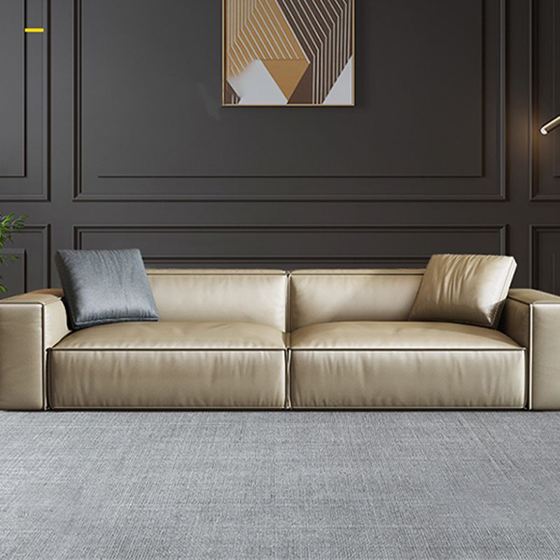 Square Arm Standard Sofa Contemporary Style Sofa for Living Room Clearhalo 'furn' 'furn_sofas' 'Furniture' 'furniture_sofas' 'kitchen' 'kitchen_sofas' 'Living Room Furniture' 'Sofa' 'sofas' 1200x1200_2c269dd2-9fd0-4ab7-b9d6-a23d557ecbf0