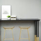 Stone Top Counter Table Metal Base 42-inch Height Nordic Bar Table Clearhalo 'Bar Furniture' 'Bar Tables' 'bar_tables' 'furn' 'furn_bar_tables' 'Furniture' 'furniture_bar_tables' 'Kitchen & Dining Furniture' 1200x1200_2c273d1f-57c0-45e7-a62a-cce2e52fb5e7