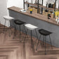 Nordic Armless Backrest Counter Stool Iron Kitchen Bar Stool with Acrylic Seat Clearhalo 'Bar Furniture' 'Bar Stools' 'bar_stools' 'furn' 'furn_bar_stools' 'Furniture' 'furniture_bar_stools' 'Kitchen & Dining Furniture' 1200x1200_2c2a420a-5bff-4190-b7ba-2191927a390c