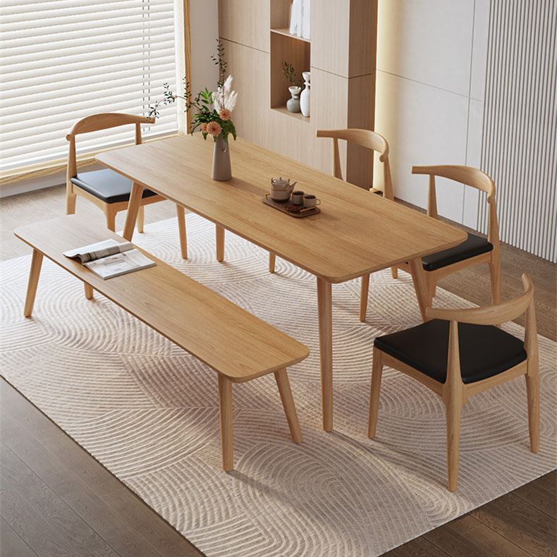 Solid Wood Furniture with Chairs 1/2/3/5 Pcs Modern Dinette Set for Home Use Clearhalo 'Dining Room Sets' 'Dining Tables & Seating' 'dining_room_set' 'furn' 'furn_dining_room_set' 'Furniture' 'Kitchen & Dining Furniture' 1200x1200_2c2c1ab7-dc93-48ea-8b3f-f60a958d35fe