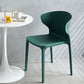 Contemporary Plastic Side Chair Wingback Kitchen Dining Room Chair Clearhalo 'Dining Chairs' 'Dining Tables & Seating' 'dining_chair' 'furn' 'furn_dining_chair' 'Furniture' 'furniture_dining_chair' 'Kitchen & Dining Furniture' 1200x1200_2c2e5198-c9d8-4563-9b56-2e018c007d9b