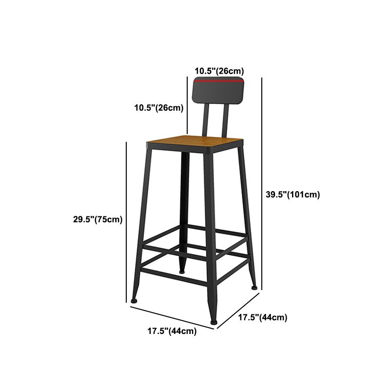 Juego de mesa de pub industrial de 1/2/9 piezas, mesa de bar rectangular y taburetes de bar sin brazos