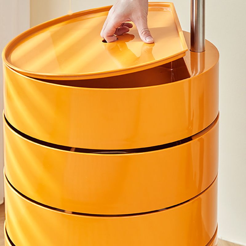 Nachttisch mit runder Betten moderner Akzenttisch Nachttisch für Schlafzimmer