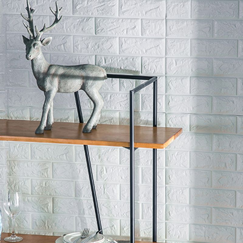 Modern Metal Bookshelf Brown Etagere Open Shelf Bookcase with Shelves Clearhalo 'Bookcases' 'furn' 'furn_bookcases' 'Furniture' 'Office Furniture' 1200x1200_2c37f211-f0a5-4d23-bc0e-b4e7f303dc9d