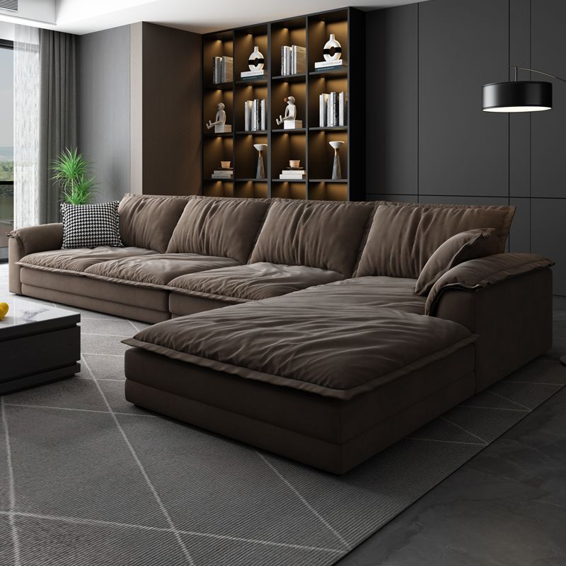 Nordic Stationary Wohnzimmer eingebrauchter Armkissen Sofa -Chaise