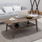 Modern 4 Legs Rectangular Coffee Table with Storage Cocktail Table Clearhalo 'Coffee & Accent Tables' 'Coffee Tables' 'coffee_tables' 'furn' 'furn_coffee_tables' 'Furniture' 'furniture_coffee_tables' 'Living Room Furniture' 1200x1200_2c3ddb26-dfe4-49d1-b8f5-6ee32caaa47f