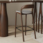 Solid Wood Bar Stool Table Contemporary Pub Height Dining Table