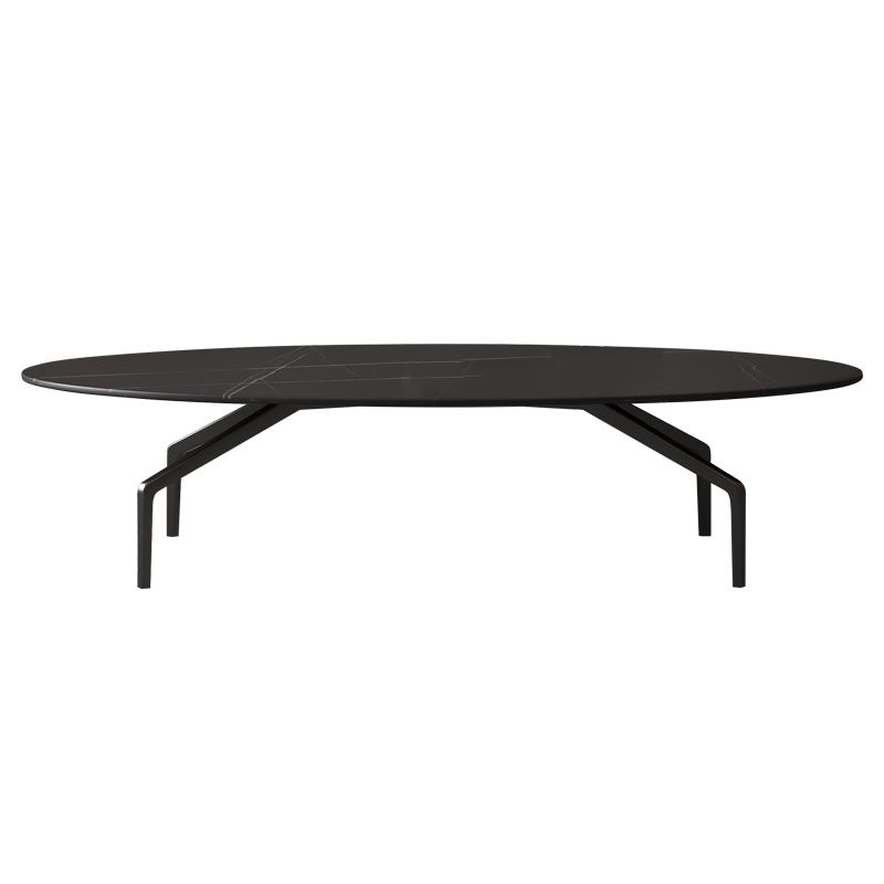 Glam Slate Coffee Cocktail Table 4 Legs Cocktail Table for Living Room Clearhalo 'Coffee & Accent Tables' 'Coffee Tables' 'coffee_tables' 'furn' 'furn_coffee_tables' 'Furniture' 'Living Room Furniture' 1200x1200_2c41a1ba-69bd-4e97-a976-d507e5a35feb