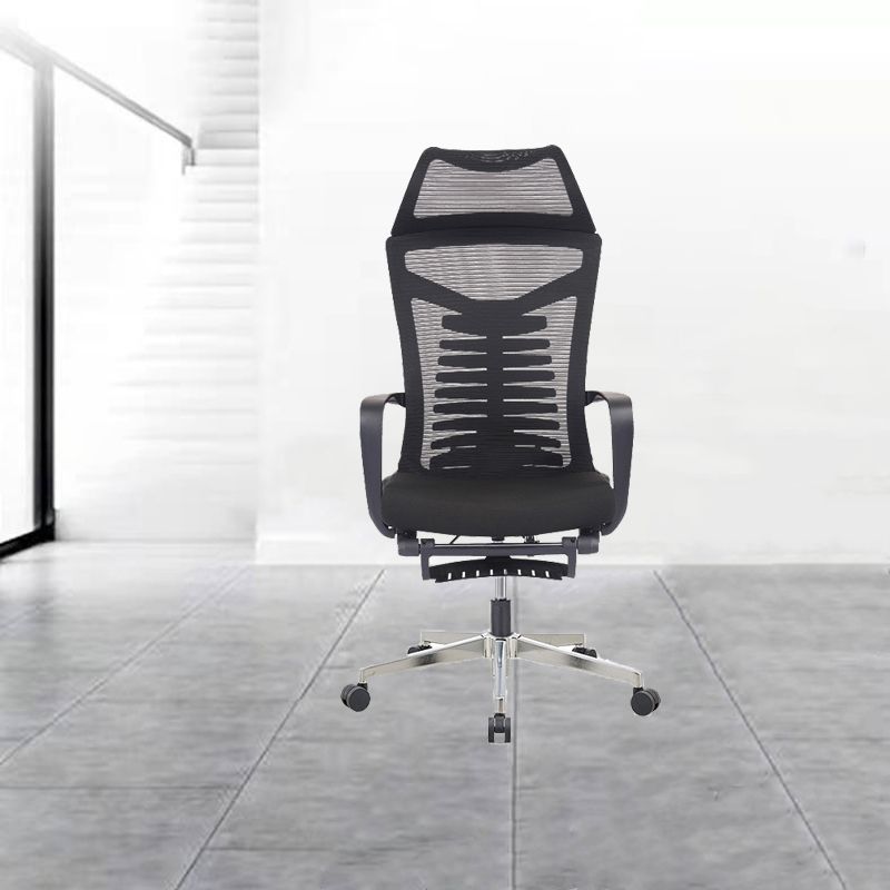 Mesh Office Desk Chair High Back Black Office Chair with Arms Contemporary Chair Clearhalo 'furn' 'furn_office_chair' 'Furniture' 'Office Chairs' 'Office Furniture' 'office_chair' 1200x1200_2c47be39-e064-4cb1-b094-17e020b6777b